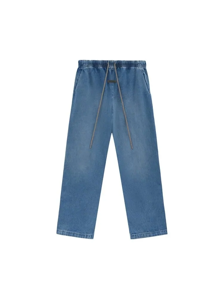 Брюки Fear Of God Essentials Fear of God Essentials Denim Lounge Pant — изображение 1 из 2, синий