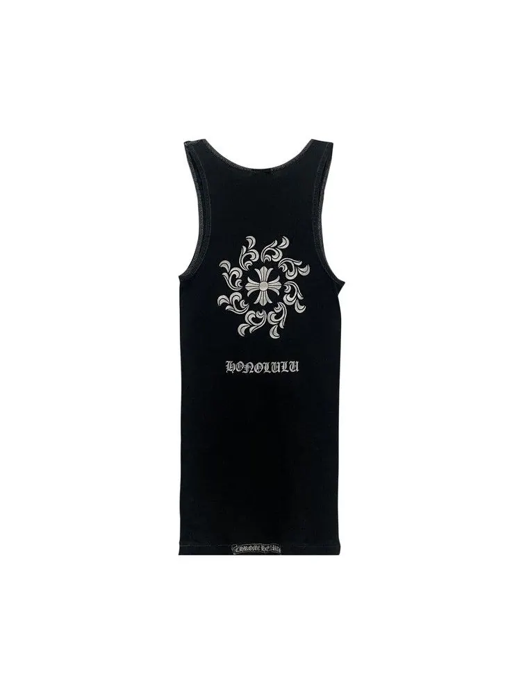 Топ Chrome Hearts Honolulu Tank Top — изображение 2 из 2, черный