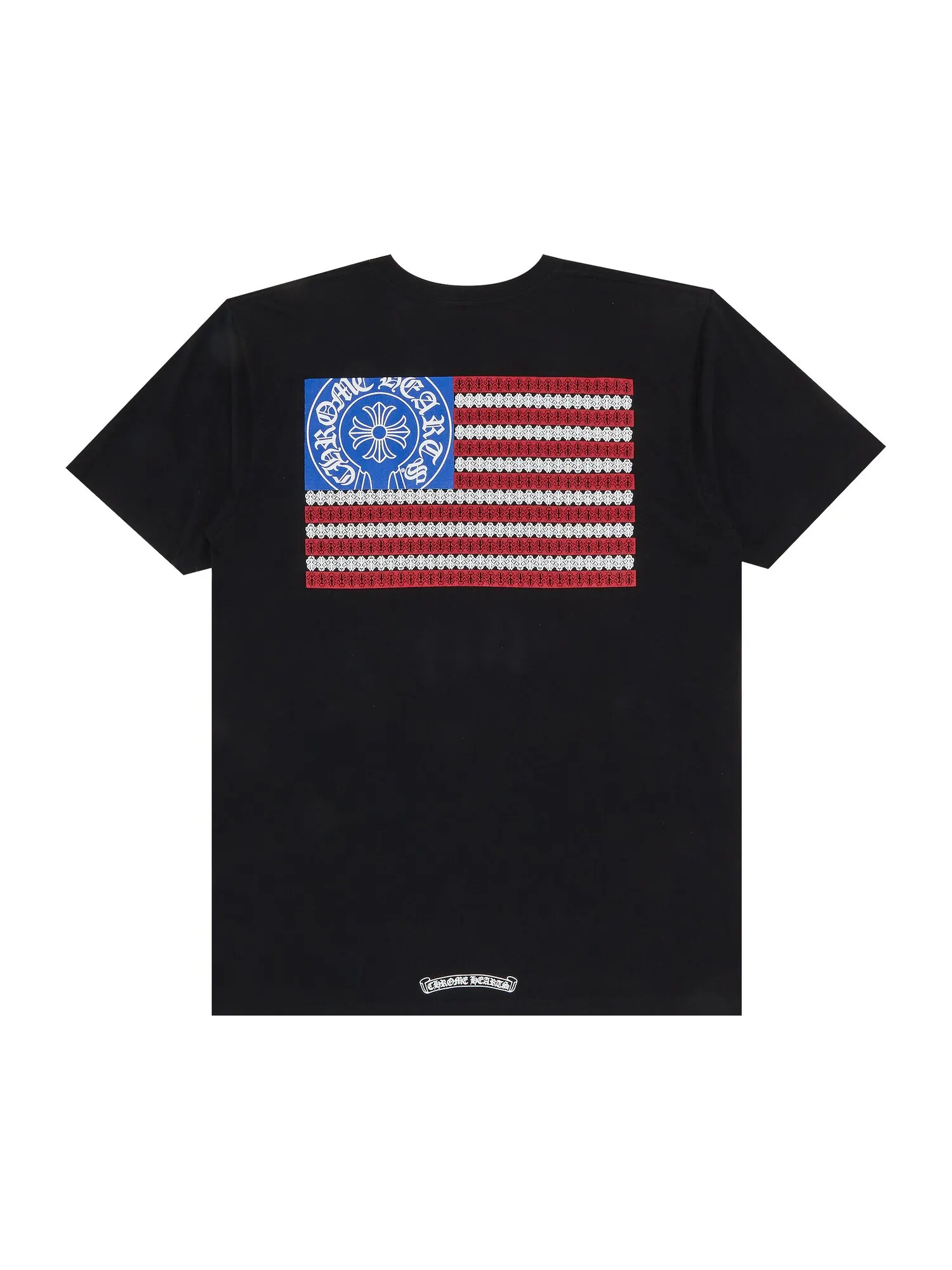 Футболка Chrome Hearts с американским флагом — изображение 2 из 3, черный