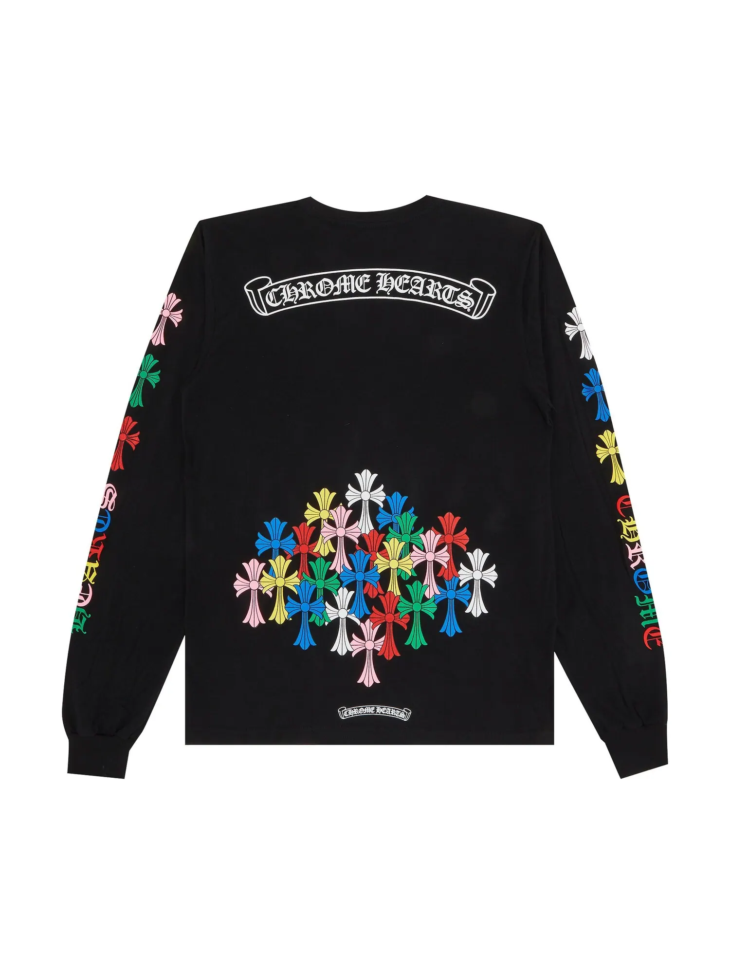 Футболка с длинными рукавами Chrome Hearts Cross — изображение 2 из 3, многоцветный