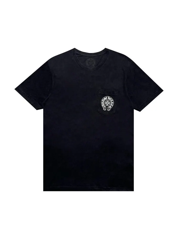 Футболка Chrome Hearts Hong Kong Horseshoe Pocket Tee