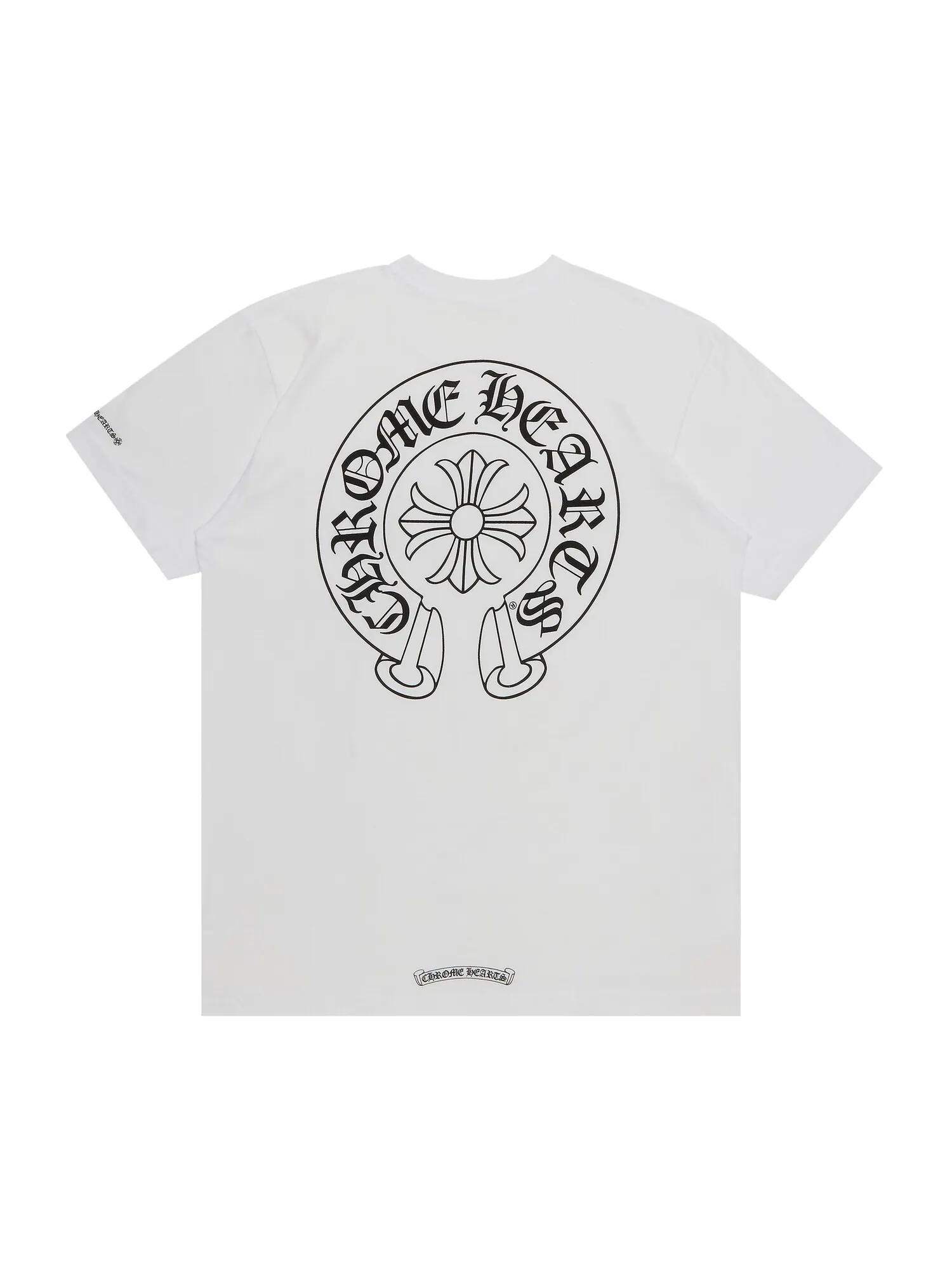 Футболка Chrome Hearts Horseshoe с карманами и логотипом — изображение 2 из 3, белый