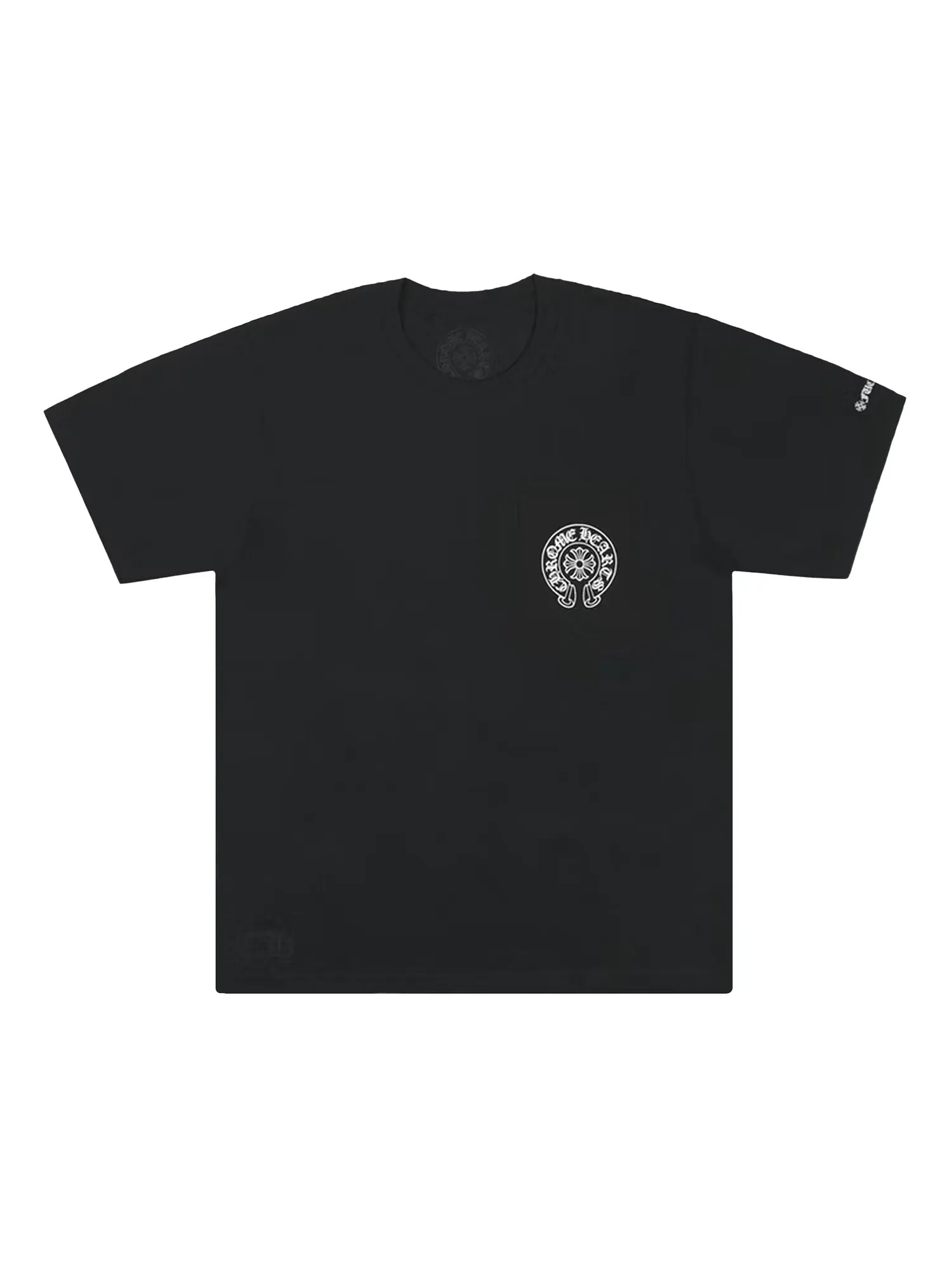 Футболка Chrome Hearts Horseshoe с карманами и логотипом