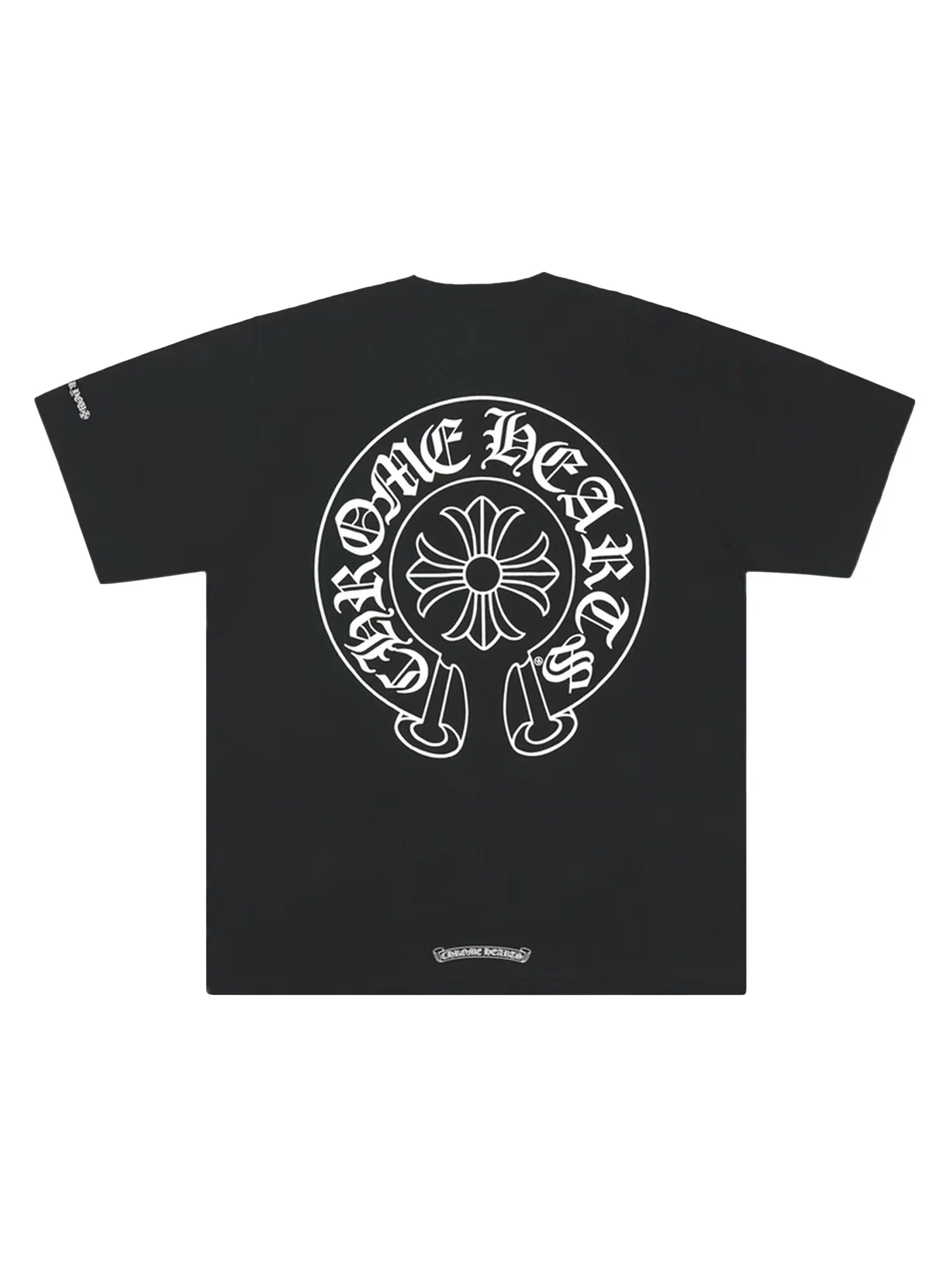 Футболка Chrome Hearts Horseshoe с карманами и логотипом — изображение 2 из 2, черный
