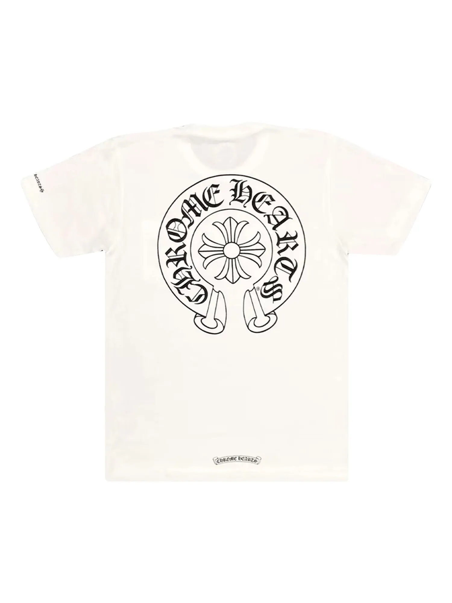 Футболка Chrome Hearts Horseshoe с карманами и логотипом — изображение 2 из 2, белый