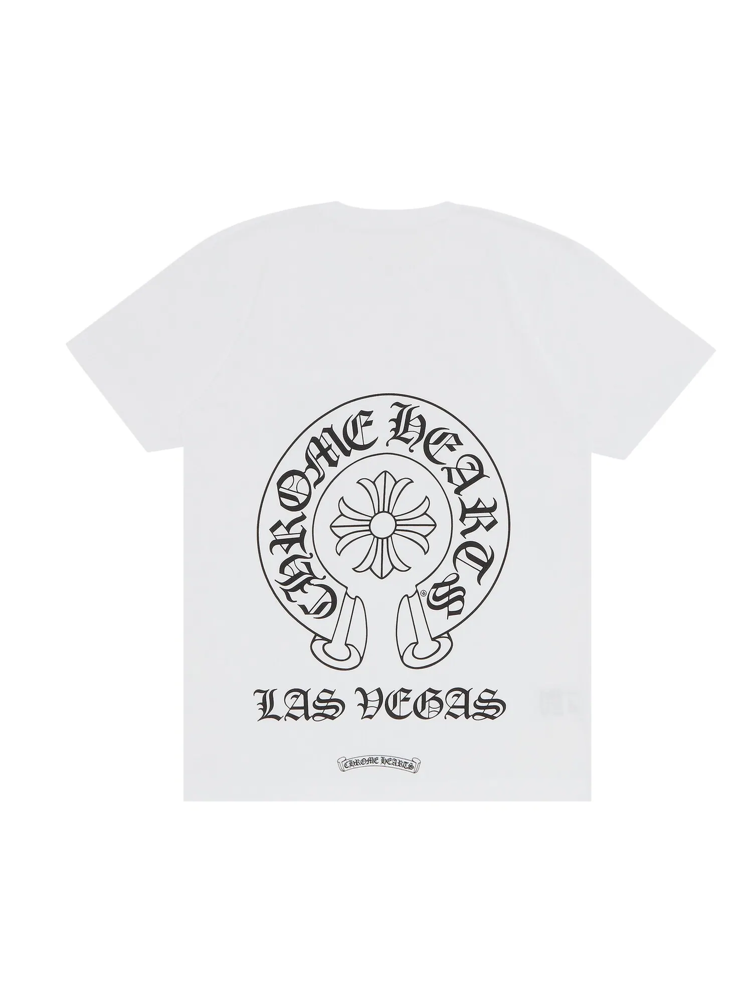 Футболка Chrome Hearts, с подковой — изображение 2 из 3, белый