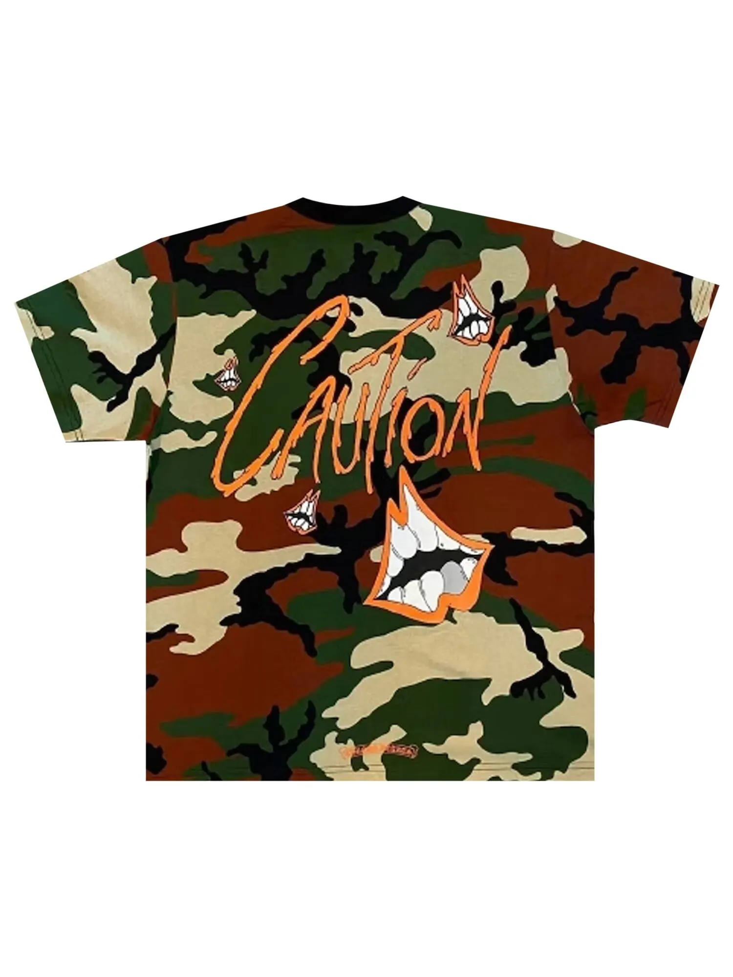 Футболка Chrome Hearts Matty Boy Caution — изображение 2 из 2, мульти