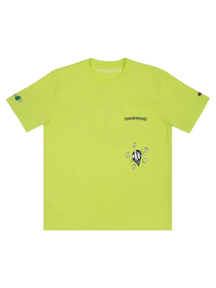 Футболка Chrome Hearts Matty Boy Link T-Shirt Lime Green
