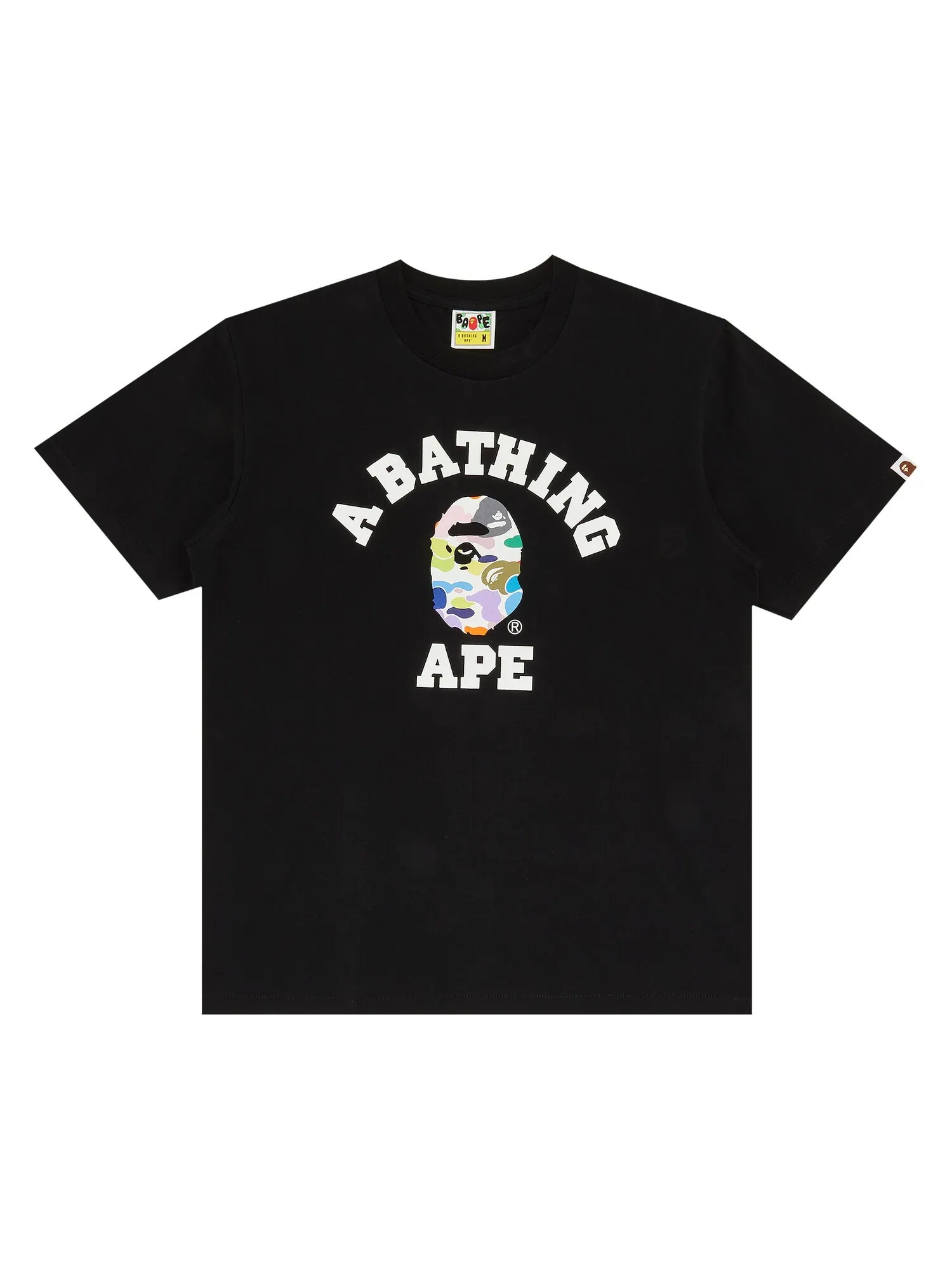 Футболка BAPE Multi Camo — изображение 1 из 3, многоцветный