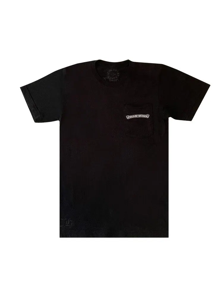 Футболка Chrome Hearts Scroll Logo Pocket Tee