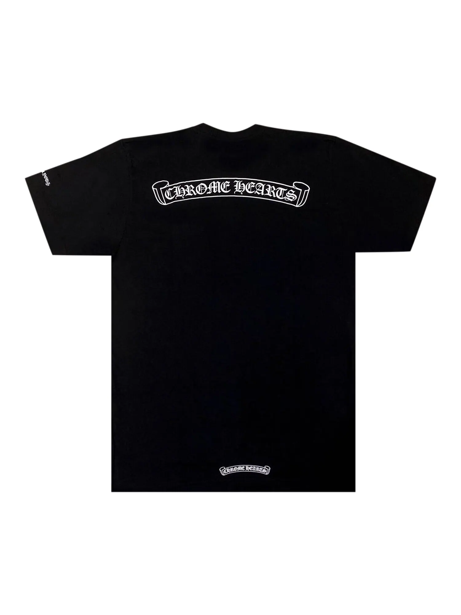 Футболка Chrome Hearts свободная с логотипом — изображение 2 из 2, черный