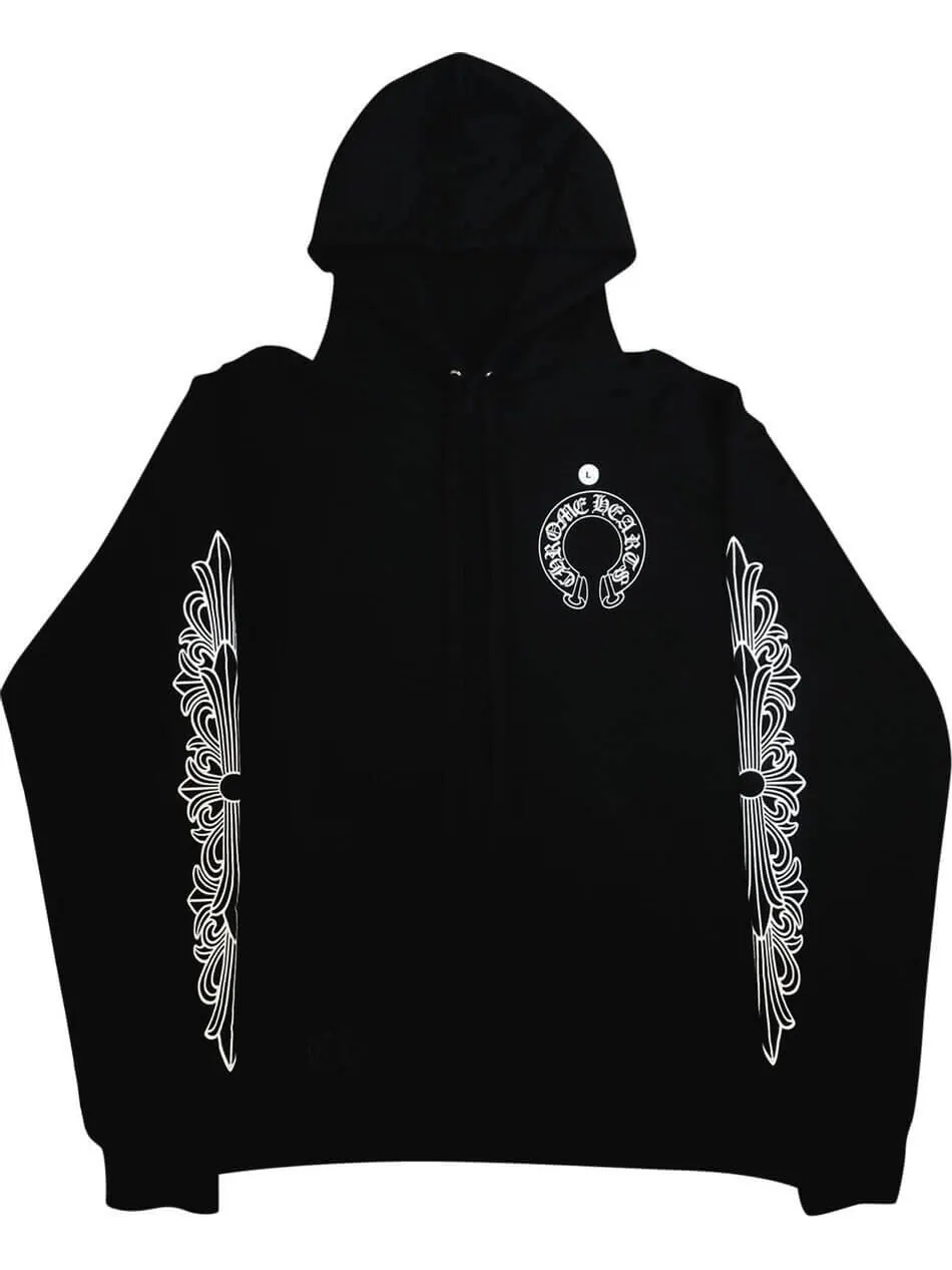 Худи Chrome Hearts Horseshoe Floral
