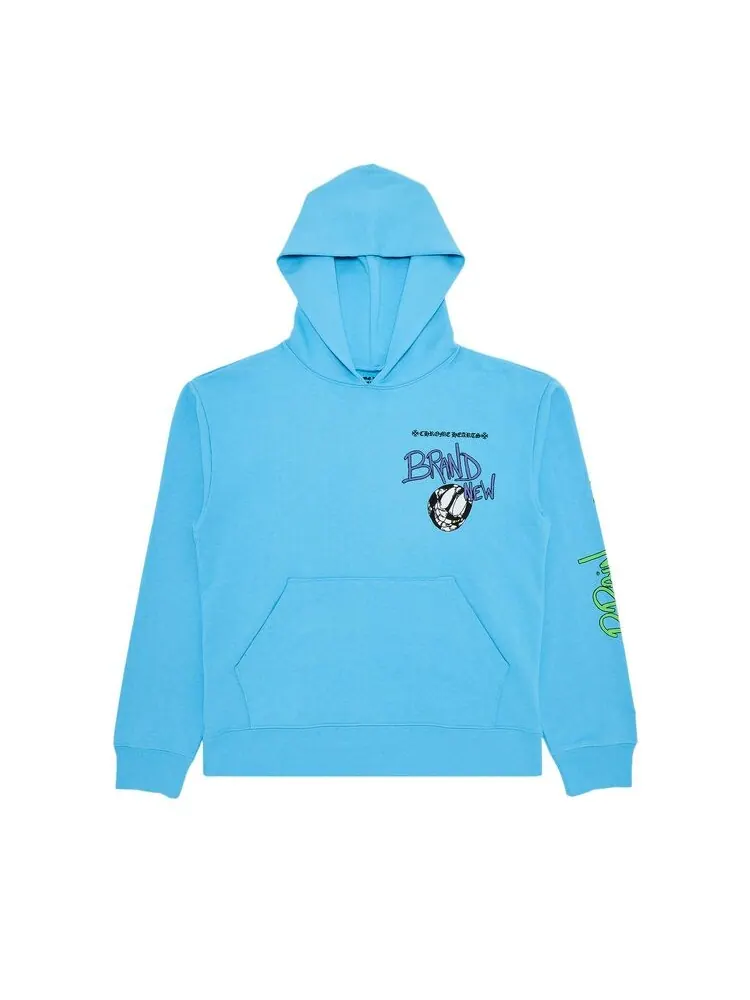 Худи Chrome Hearts Matty Boy Brain Hoodie Blue
