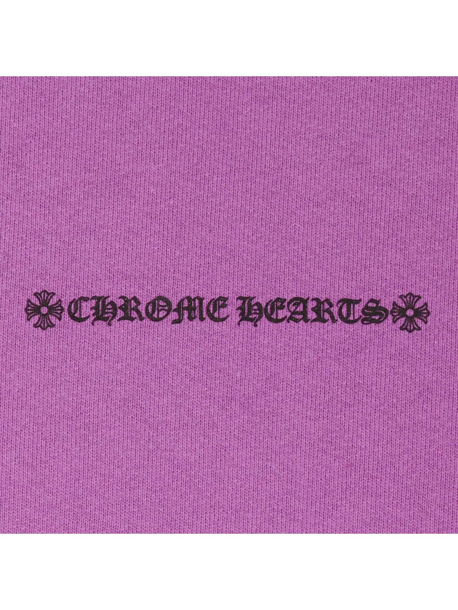 Толстовка с круглым вырезом Chrome Hearts x Matty Boy Spider Web — изображение 3 из 3, фиолетовый