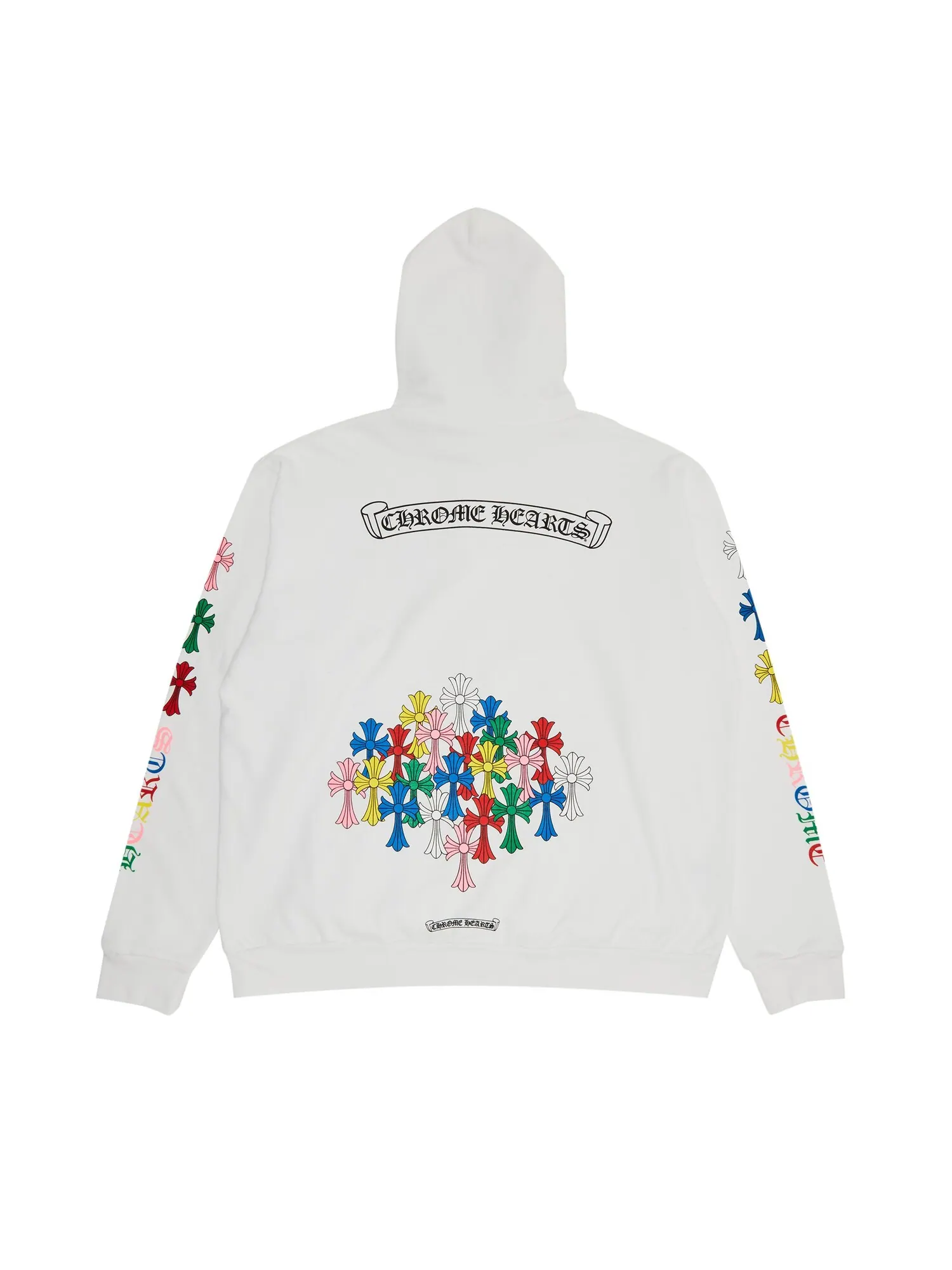 Худи Chrome Hearts Cross — изображение 2 из 3, белый/разноцветный