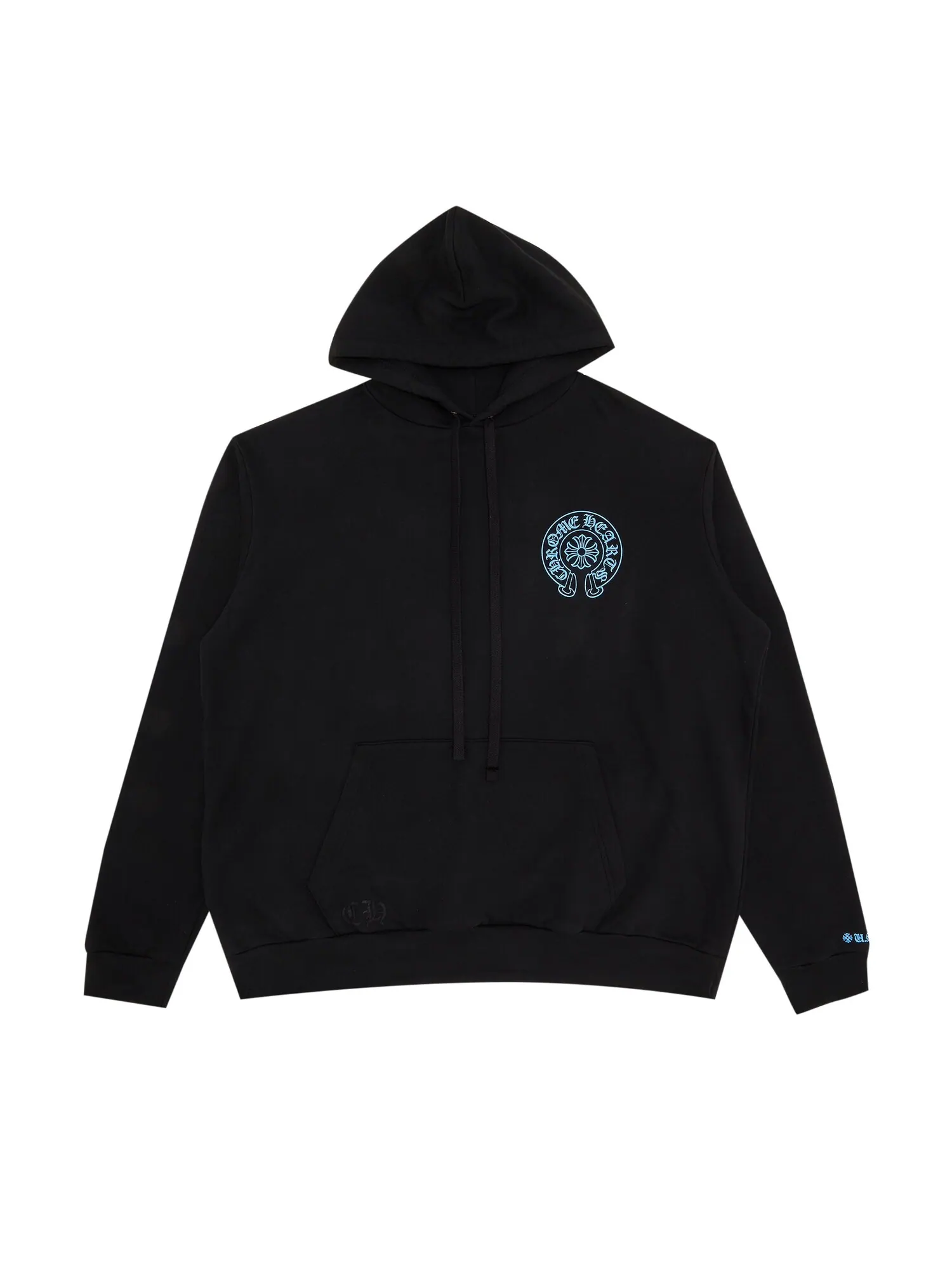 Эксклюзивная толстовка Chrome Hearts Online Черный/Синий