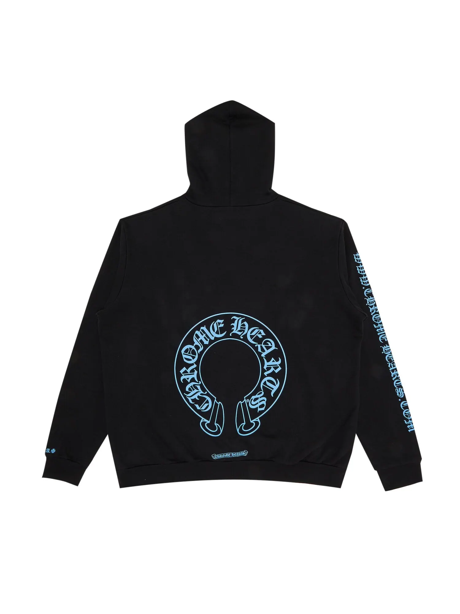 Эксклюзивная толстовка Chrome Hearts Online Черный/Синий — изображение 2 из 3