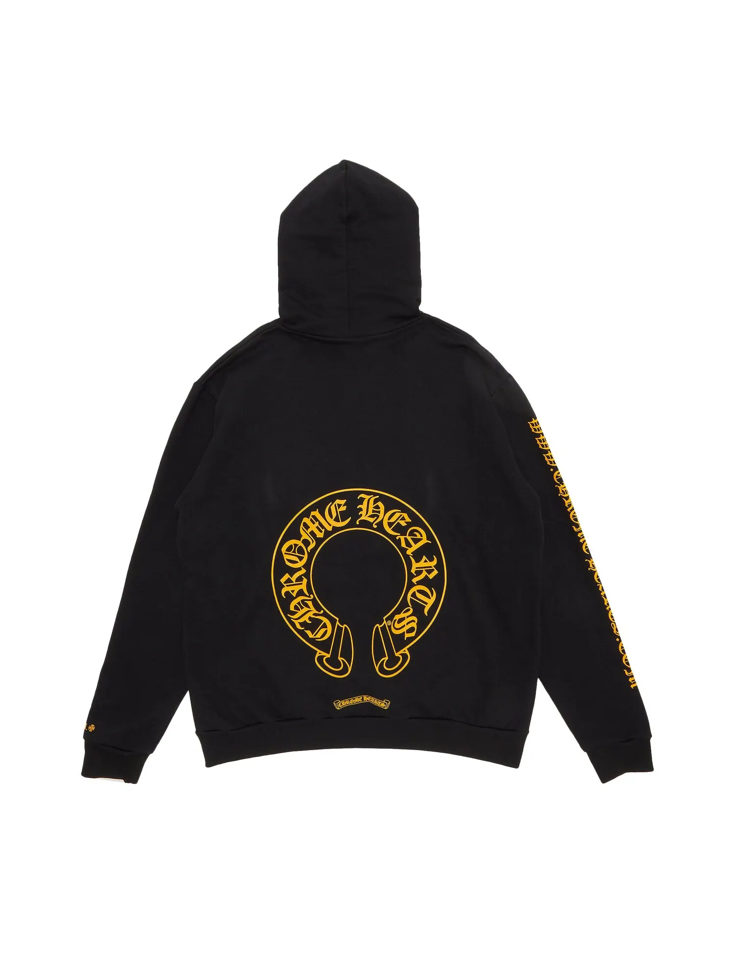 Эксклюзивная толстовка Chrome Hearts Online Черный/Желтый — изображение 2 из 3