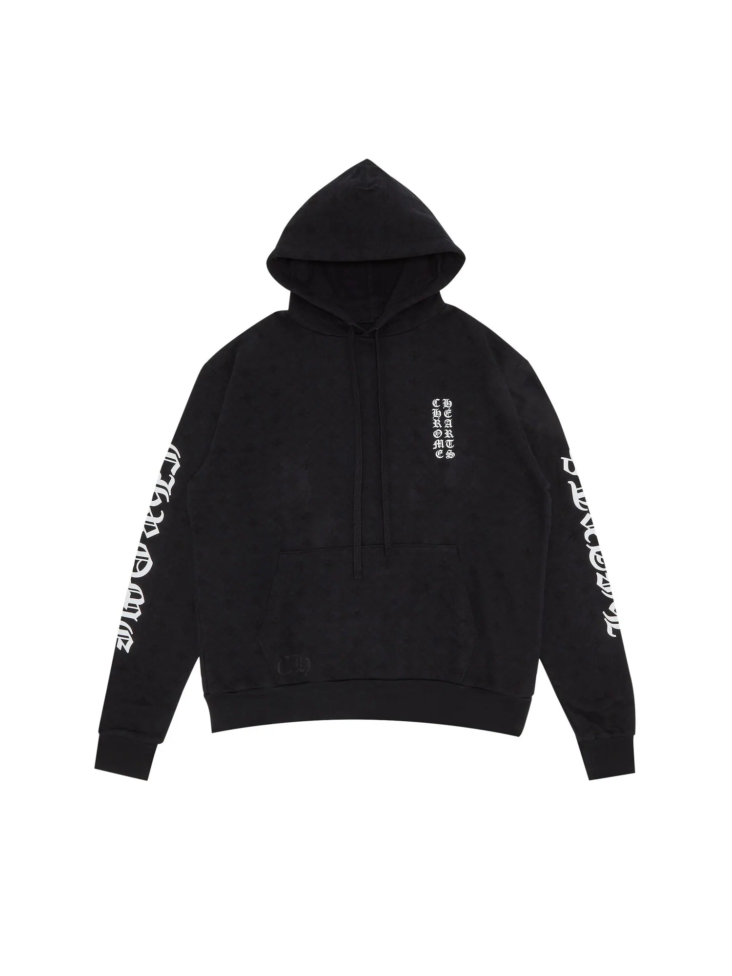Худи Chrome Hearts Plus с перекрестным принтом в виде подковы и логотипом