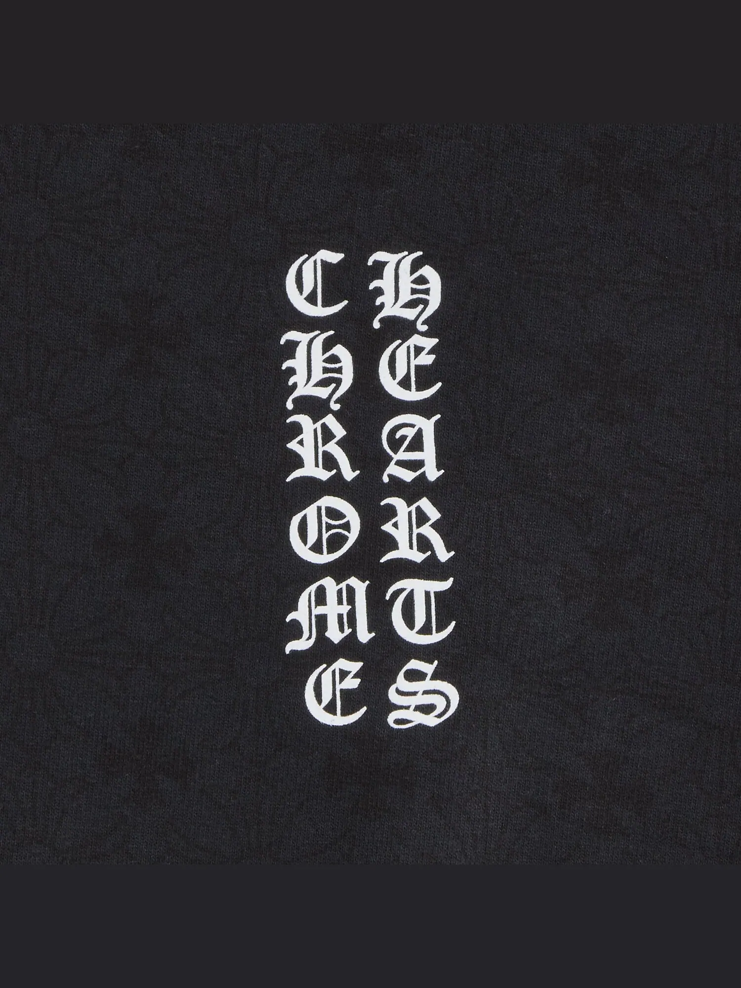 Худи Chrome Hearts Plus с перекрестным принтом в виде подковы и логотипом — изображение 3 из 3, черный