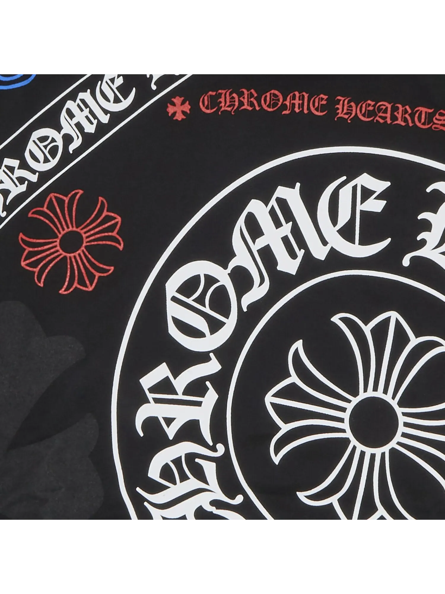 Худи Chrome Hearts Stencil — изображение 3 из 3, многоцветный