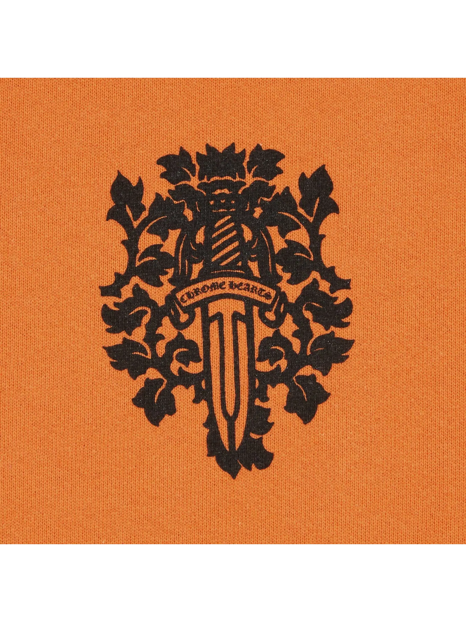 Толстовка Chrome Hearts Vine Dagger Оранжевый — изображение 3 из 3