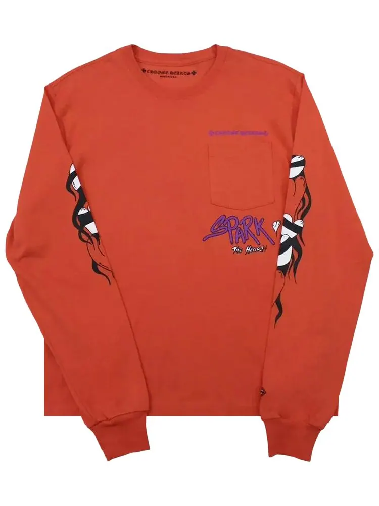 Лонгслив Chrome Hearts Matty Boy Sadistic Lipstick Long-Sleeve 'Red'