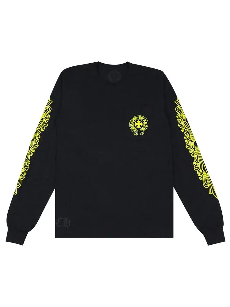 Футболка Chrome Hearts Made In Hollywood Pocket Long-Sleeve T-Shirt