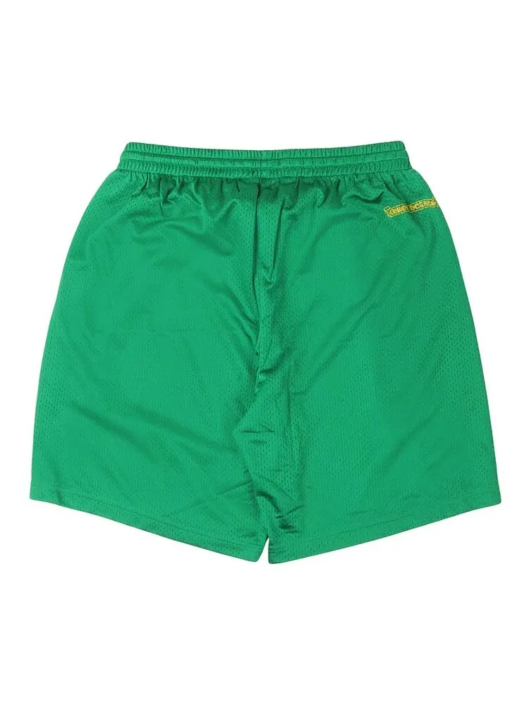 Шорты Chrome Hearts Mesh Shorts Green — изображение 2 из 2, зеленый