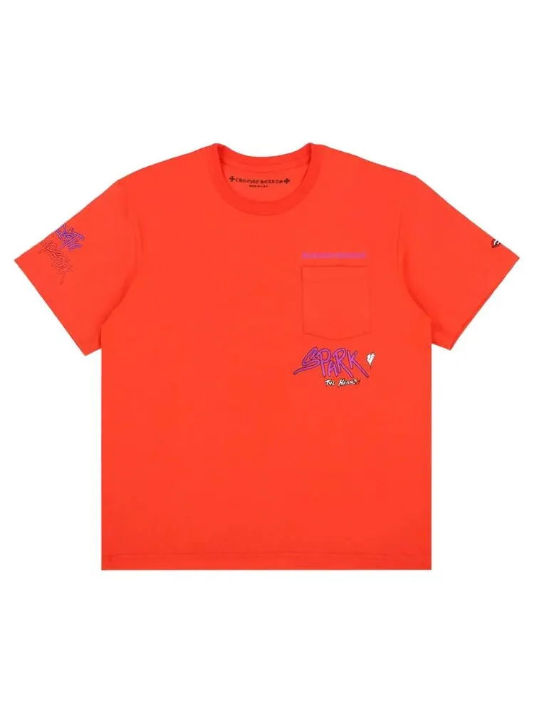 Футболка Chrome Hearts Matty Boy Sick Heart Tee Red
