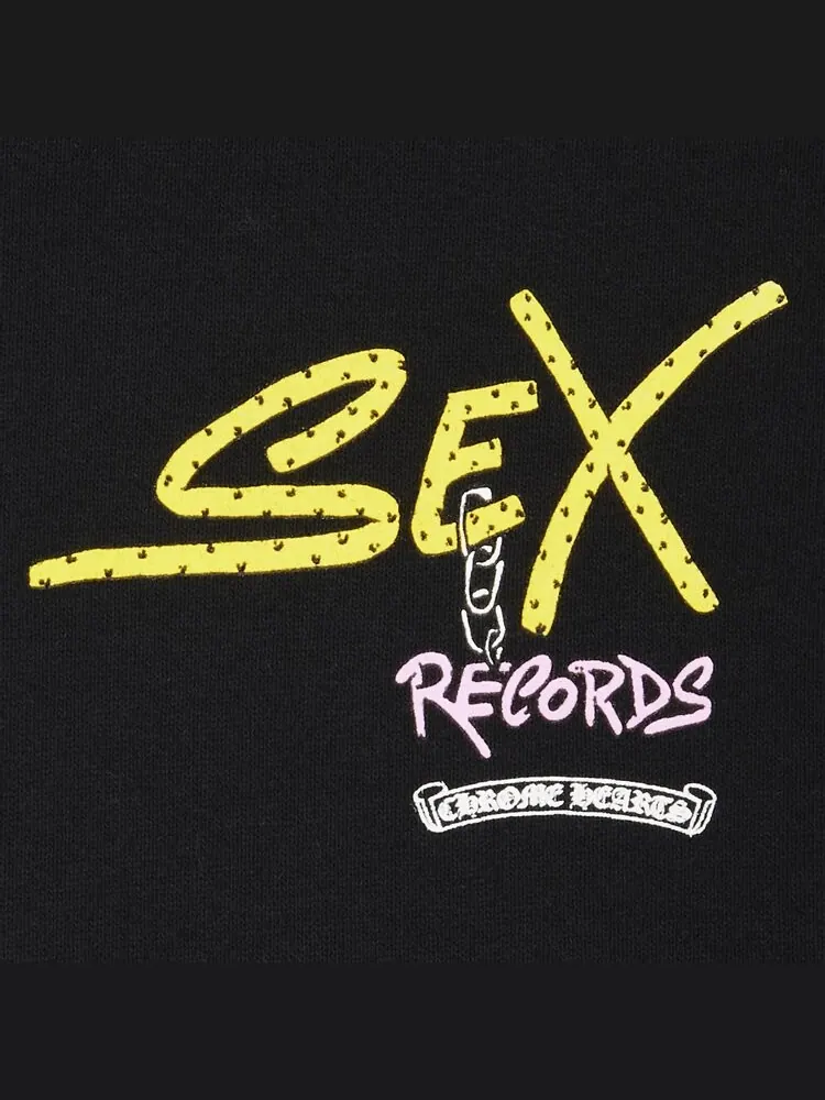 Худи Chrome Hearts x Matty Boy Sex Records Hoodie 'Black' — изображение 3 из 3, черный