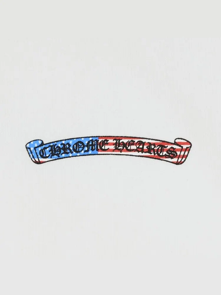 Худи Chrome Hearts x Matty Boy 4th Of July Hoodie 'White' — изображение 3 из 3, белый