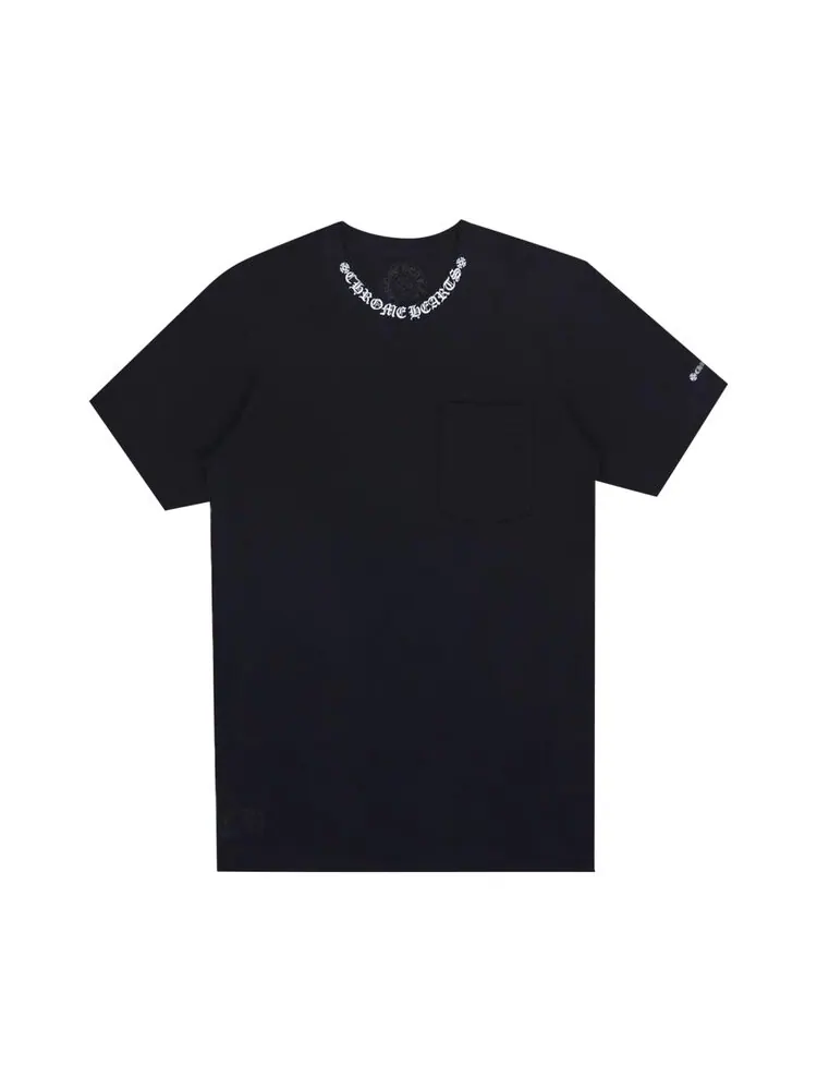 Футболка Chrome Hearts Neck Logo Tee