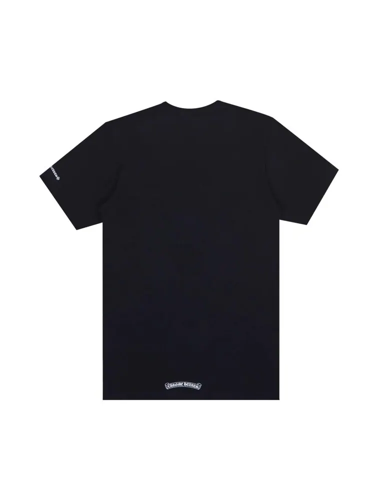 Футболка Chrome Hearts Neck Logo Tee — изображение 2 из 3, черный