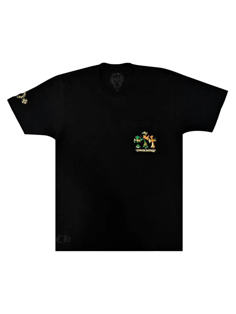 Футболка Chrome Hearts Horse Shoe Logo Pocket T-Shirt
