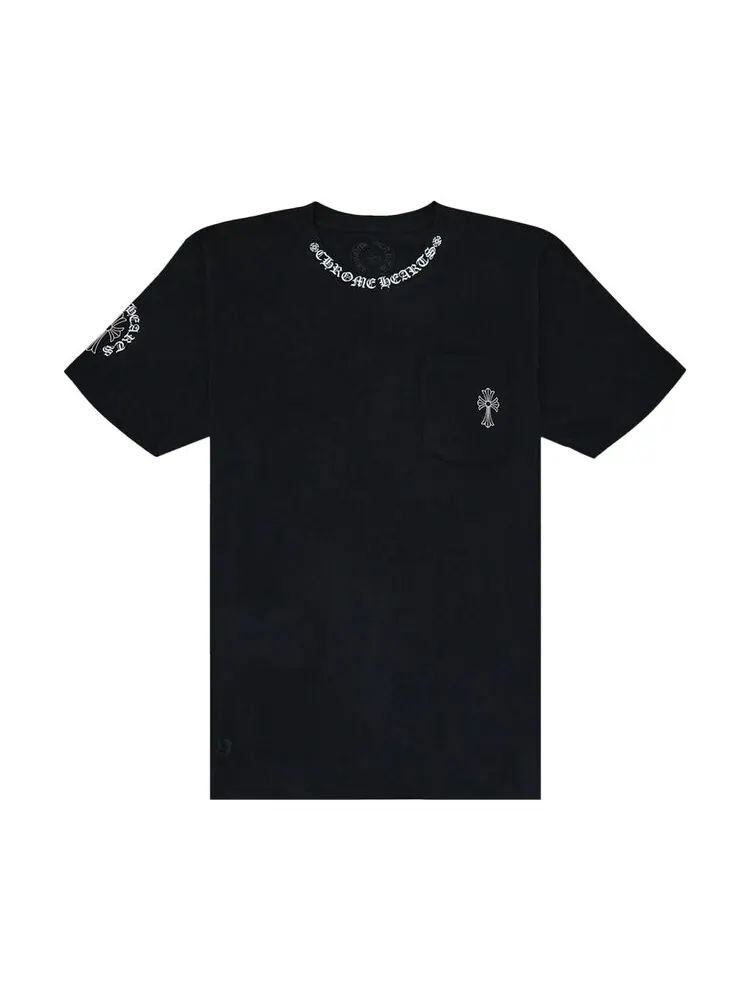 Мужская футболка Chrome Hearts с нагрудным карманом