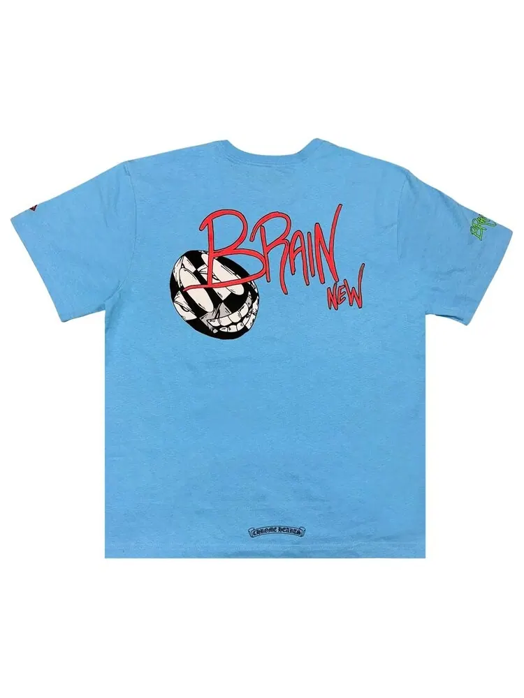 Футболка Chrome Hearts Matty Boy Brain New Tee — изображение 2 из 2, синий
