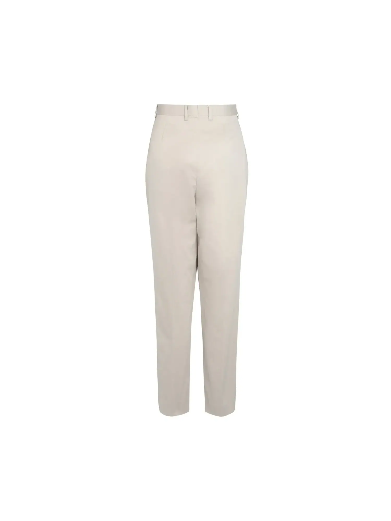 Брюки Ferragamo Tailored Cotton-Blend Tapered — изображение 2 из 3, светлый серый