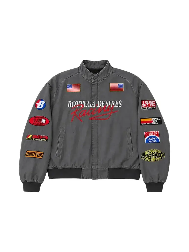 Куртка Bottega Desires Race Jacket — серый