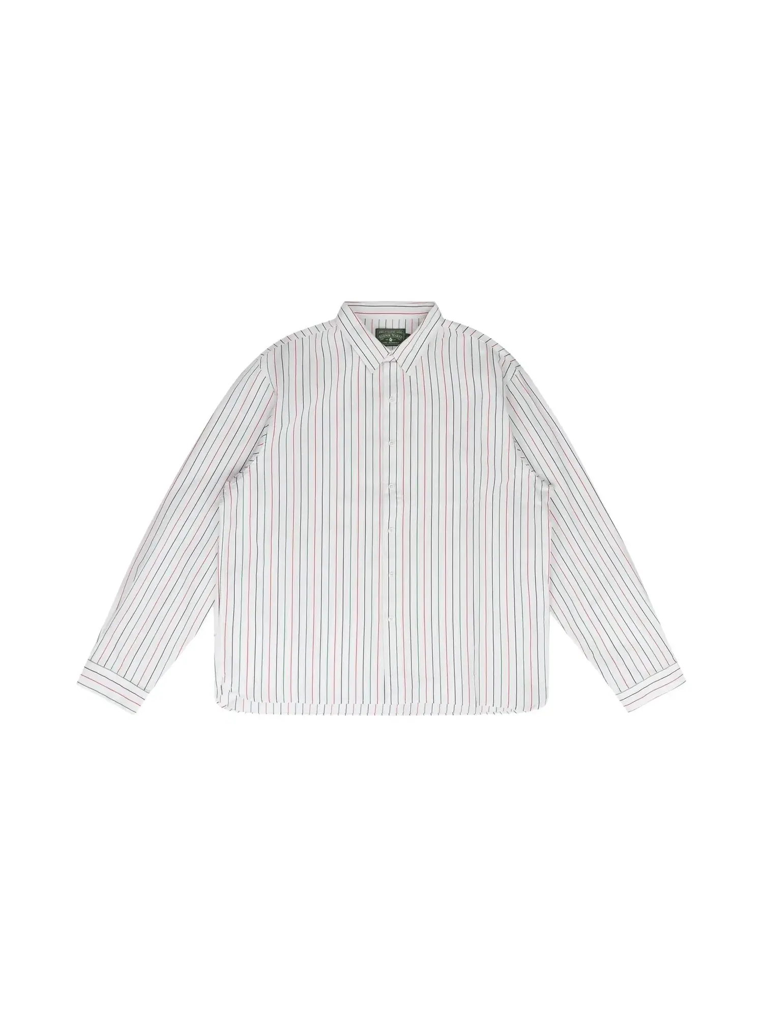 Рубашка Denim Tears Pinstripe RBG Button Up