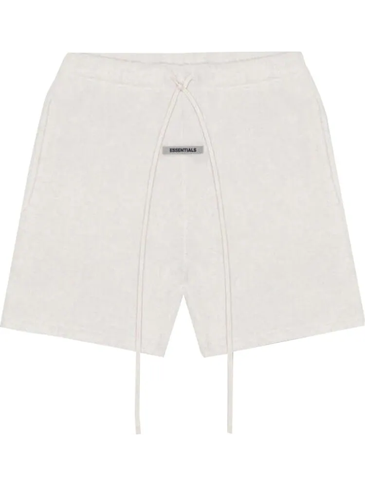 Шорты Fear of God Essentials Polar Fleece Sweat Shorts 'Oatmeal' — изображение 1 из 2, белый