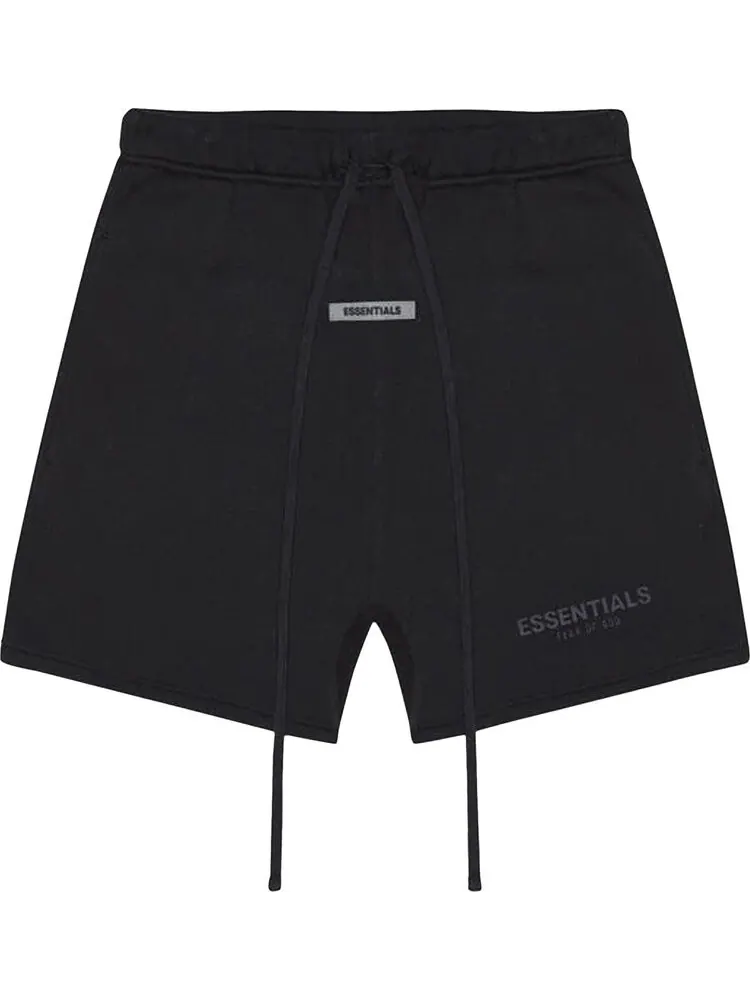 Шорты Fear of God Essentials Sweat Shorts 'Black' — изображение 1 из 1, черный