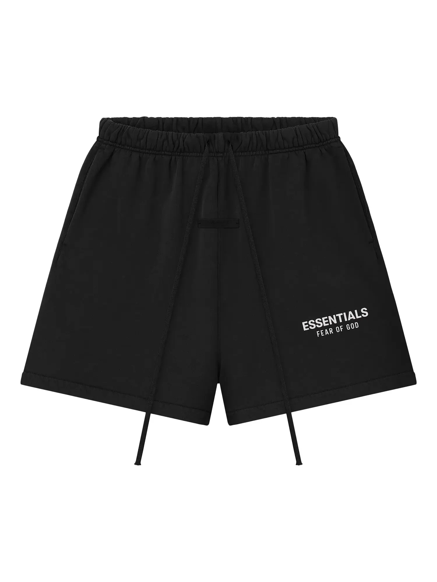Классические спортивные шорты Fear of God Essentials — изображение 1 из 2, винтажный черный