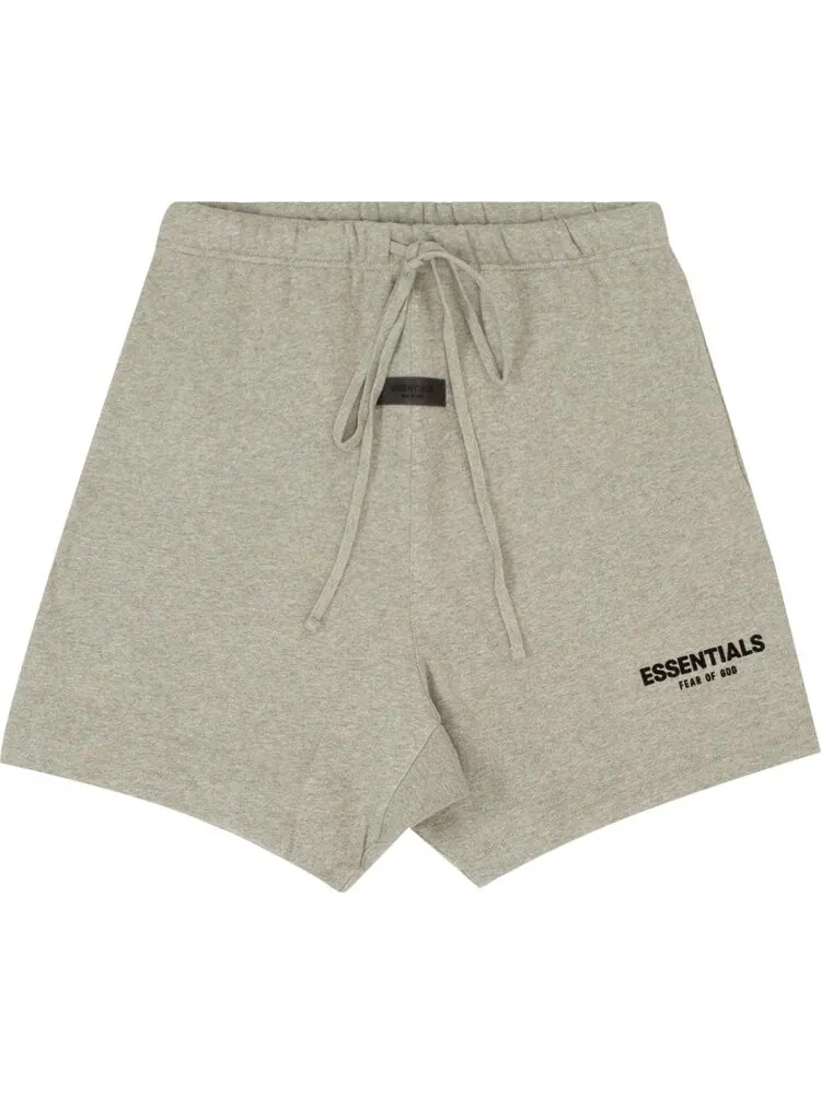 Спортивные шорты Fear of God Essentials Sweatshort 'Dark Oatmeal' — изображение 1 из 2, серый