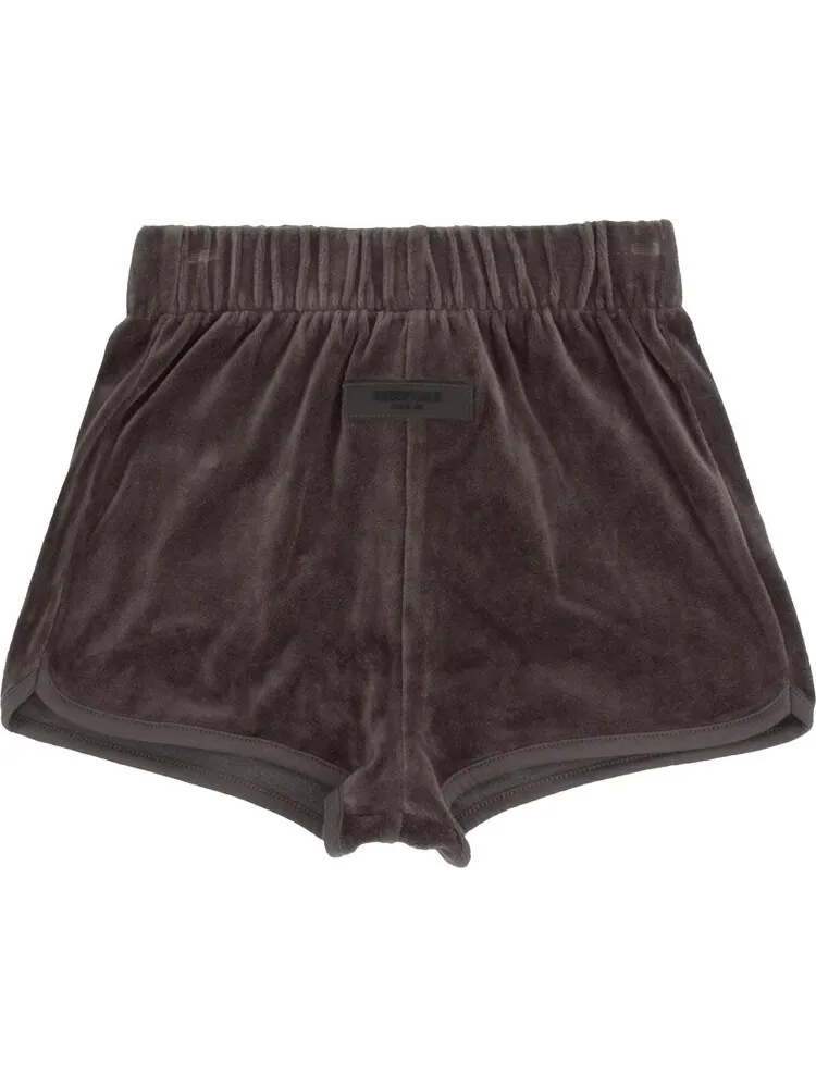 Шорты Fear of God Essentials Velour Beach Short 'Iron' — изображение 1 из 1, черный