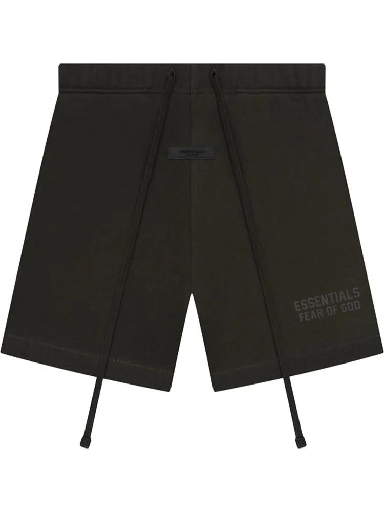 Спортивные шорты Fear of God Essentials Sweatshort Off Black — изображение 1 из 2, черный