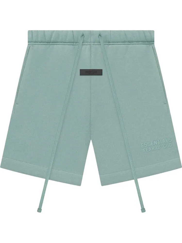 Спортивные шорты Fear of God Essentials Sweatshort Sycamore — изображение 1 из 2, зеленый