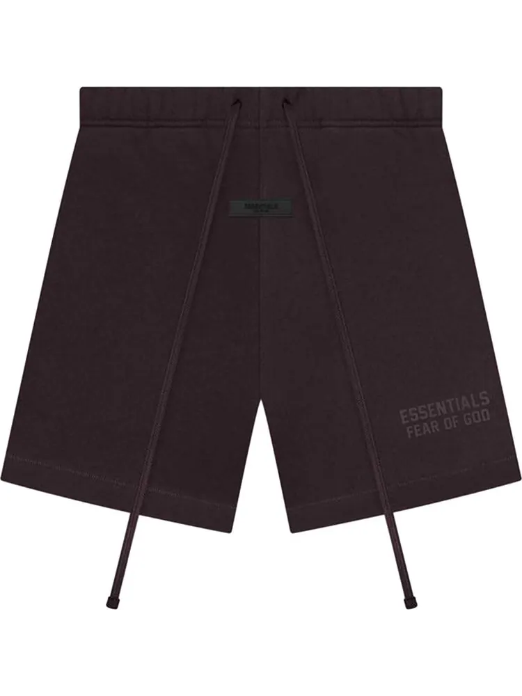 Спортивные шорты Fear of God Essentials Sweatshort Plum — изображение 1 из 2, коричневый