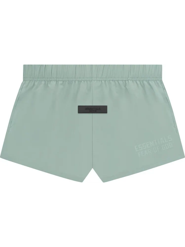 Шорты Fear of God Essentials Running Nylon Short Sycamore — изображение 1 из 2, зеленый