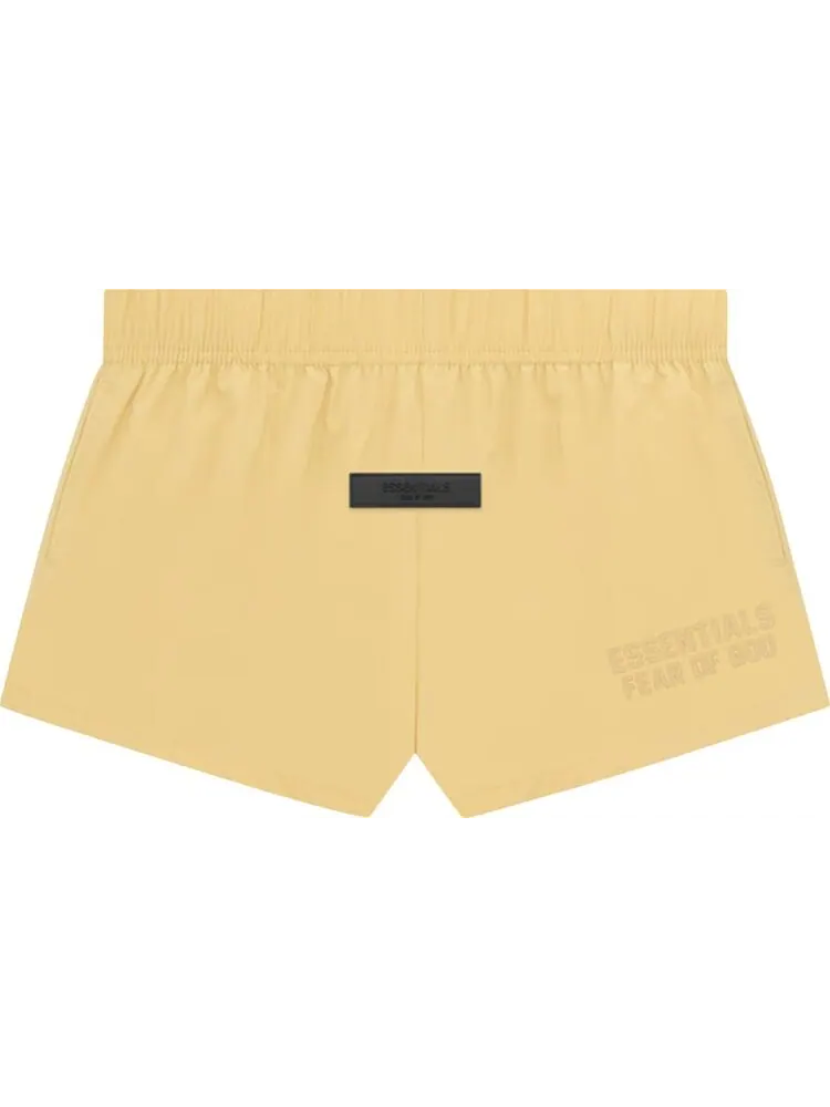 Шорты Fear of God Essentials Running Nylon Short Light Tuscan — изображение 1 из 2, желтый